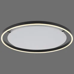 Plafonnier Leuchten-Direkt RITUS LED Anthracite, 1 lumière