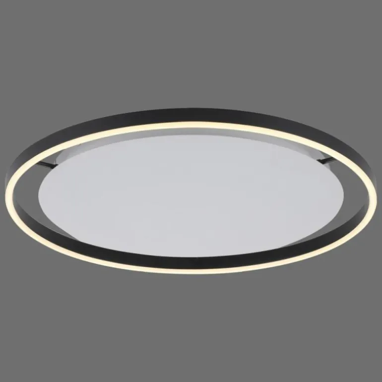 Plafonnier Leuchten-Direkt RITUS LED Anthracite, 1 lumière