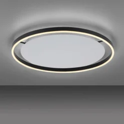 Plafonnier Leuchten-Direkt RITUS LED Anthracite, 1 lumière
