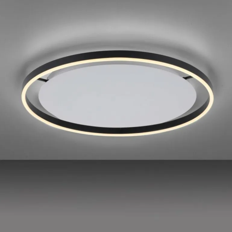 Plafonnier Leuchten-Direkt RITUS LED Anthracite, 1 lumière