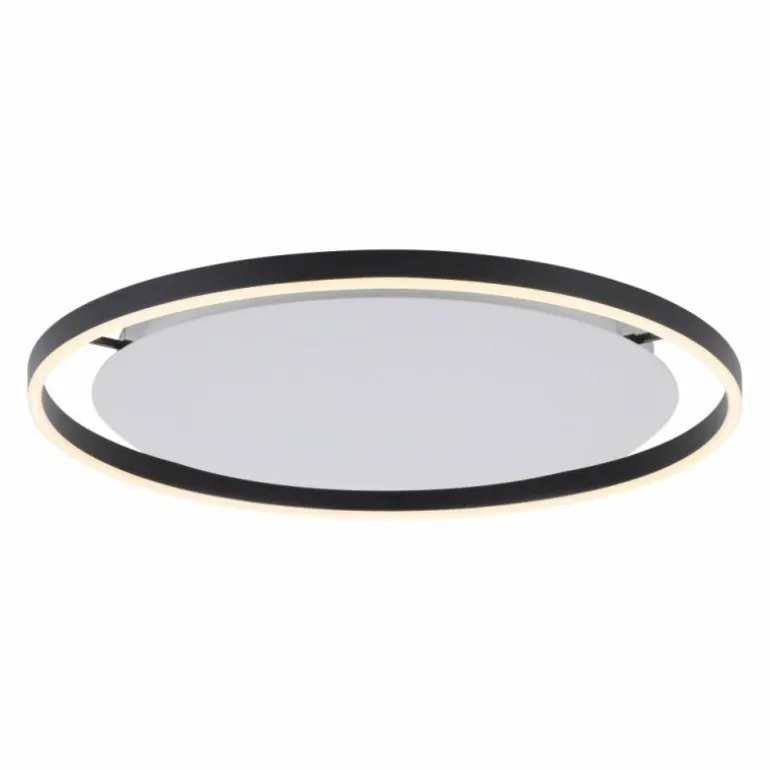 Plafonnier Leuchten-Direkt RITUS LED Anthracite, 1 lumière