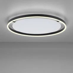 Plafonnier Leuchten-Direkt RITUS LED Anthracite, 1 lumière
