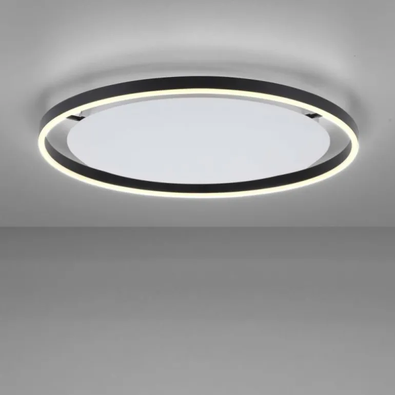 Plafonnier Leuchten-Direkt RITUS LED Anthracite, 1 lumière