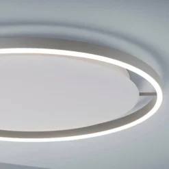 Plafonnier Leuchten-Direkt RITUS LED Aluminium, 1 lumière