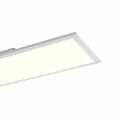 Plafonnier Leuchten-Direkt FLAT LED Blanc, 1 lumière, Télécommandes