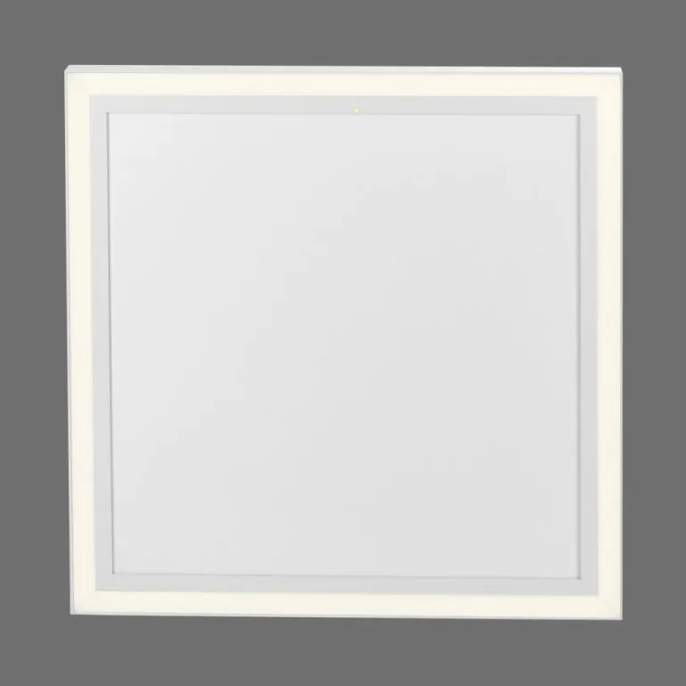 Plafonnier Leuchten-Direkt BEROA LED Blanc, 1 lumière, Télécommandes