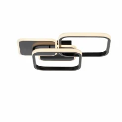 Plafonnier Leuchten-Direkt SEVENT LED Noir, 1 lumière