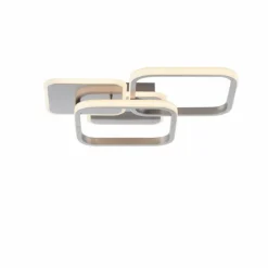 Plafonnier Leuchten-Direkt SEVENT LED Argenté, 1 lumière