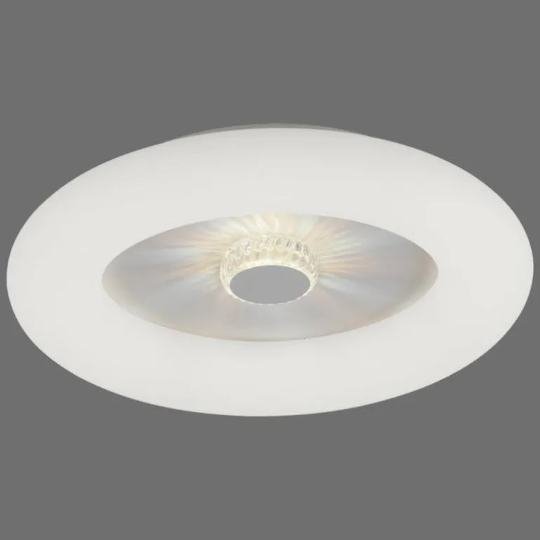 Plafonnier Leuchten-Direkt VERTIGO LED Blanc, 1 lumière, Télécommandes