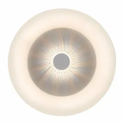 Plafonnier Leuchten-Direkt VERTIGO LED Blanc, 1 lumière, Télécommandes