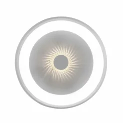 Plafonnier Leuchten-Direkt VERTIGO LED Blanc, 1 lumière, Télécommandes