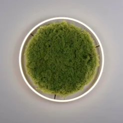 Plafonnier Leuchten-Direkt GREEN RITUS LED Noir, 1 lumière