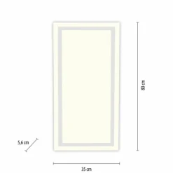 Plafonnier Leuchten-Direkt BEDGING LED Blanc, 1 lumière