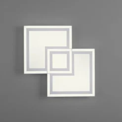 Plafonnier Leuchten-Direkt BEDGING LED Blanc, 1 lumière