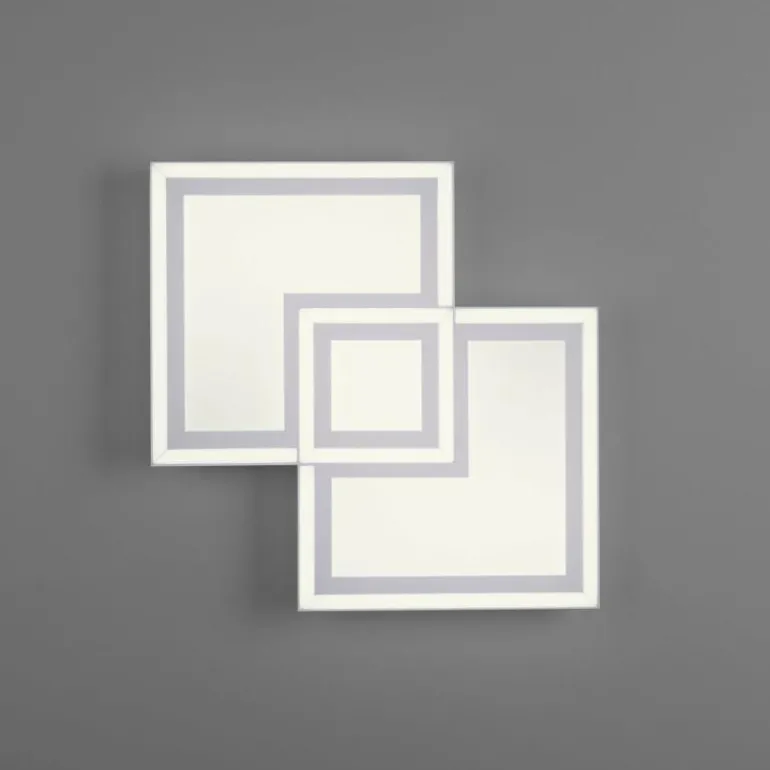 Plafonnier Leuchten-Direkt BEDGING LED Blanc, 1 lumière