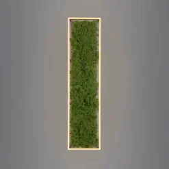 Plafonnier Leuchten-Direkt GREEN KNUT LED Argenté, 1 lumière