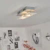 Plafonnier Liestal LED Nickel mat, 2 lumières