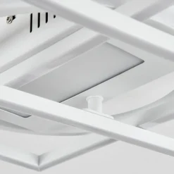 Plafonnier Lillavois LED Blanc, 1 lumière, Télécommandes