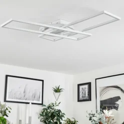 Plafonnier Lillavois LED Blanc, 1 lumière, Télécommandes