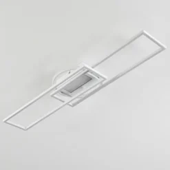 Plafonnier Lillavois LED Blanc, 1 lumière, Télécommandes