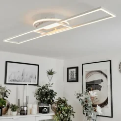 Plafonnier Lillavois LED Blanc, 1 lumière, Télécommandes