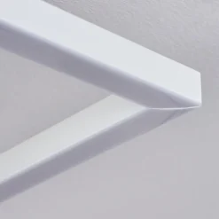 Plafonnier Loftheim LED Chrome, Blanc, 1 lumière