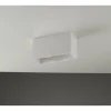 Plafonnier Luce Design Foster peut être peint avec de la peinture ordinaire, Blanc, 2 lumières
