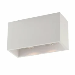 Plafonnier Luce Design Foster peut être peint avec de la peinture ordinaire, Blanc, 2 lumières