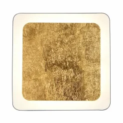 Plafonnier Luce Design Solaris LED Noir doré, Blanc, 1 lumière