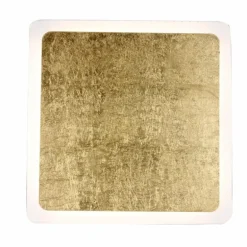 Plafonnier Luce Design Solaris LED Noir doré, Blanc, 1 lumière