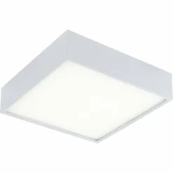 Plafonnier Luce-Design Klio LED Blanc, 1 lumière