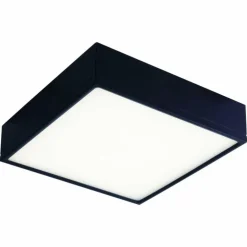 Plafonnier Luce-Design Klio LED Noir, 1 lumière