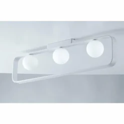 Plafonnier Luce-Design Roxy Blanc, 3 lumières