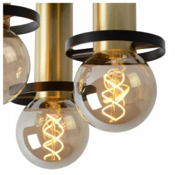 Plafonnier Lucide ANAKA Noir, 3 lumières