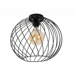 Plafonnier Lucide DANZA Noir, 1 lumière