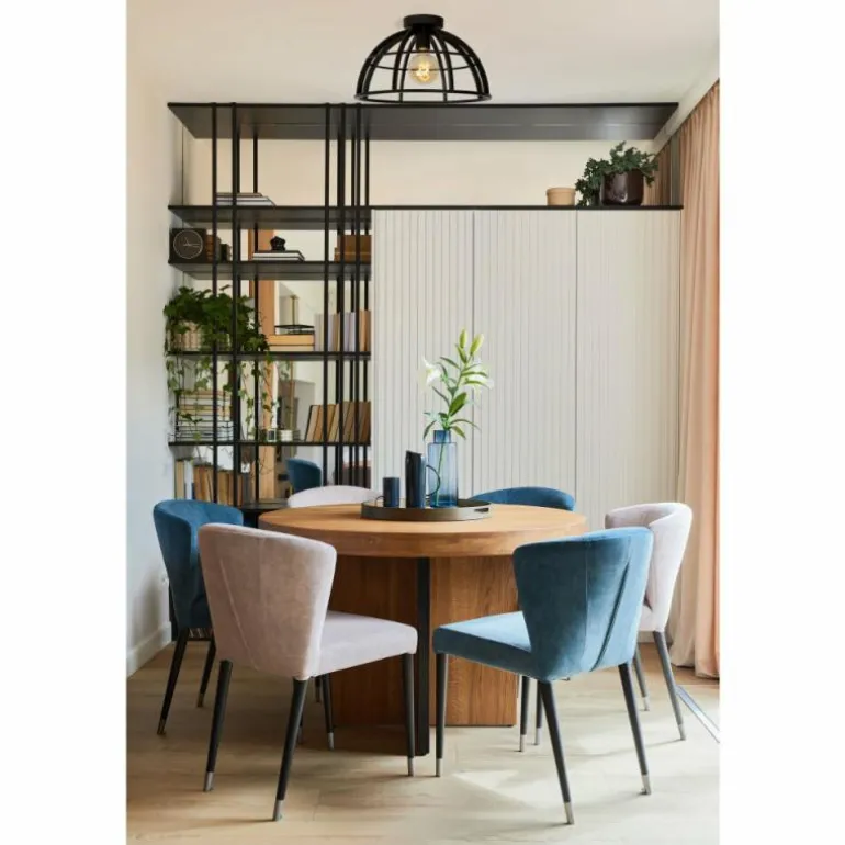 Plafonnier Lucide DIKRA Noir, 1 lumière