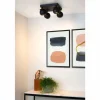 Plafonnier Lucide FAVORI Noir, 4 lumières