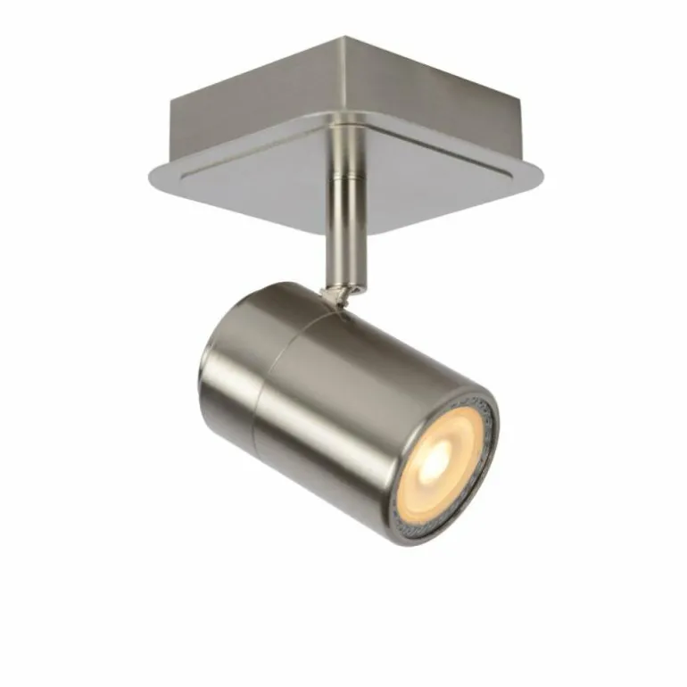 Plafonnier Lucide LENNERT LED Chrome, 1 lumière