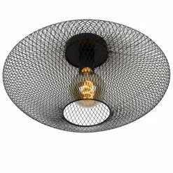 Plafonnier Lucide MESH Noir, 1 lumière