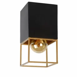 Plafonnier Lucide RIXT Noir, 1 lumière