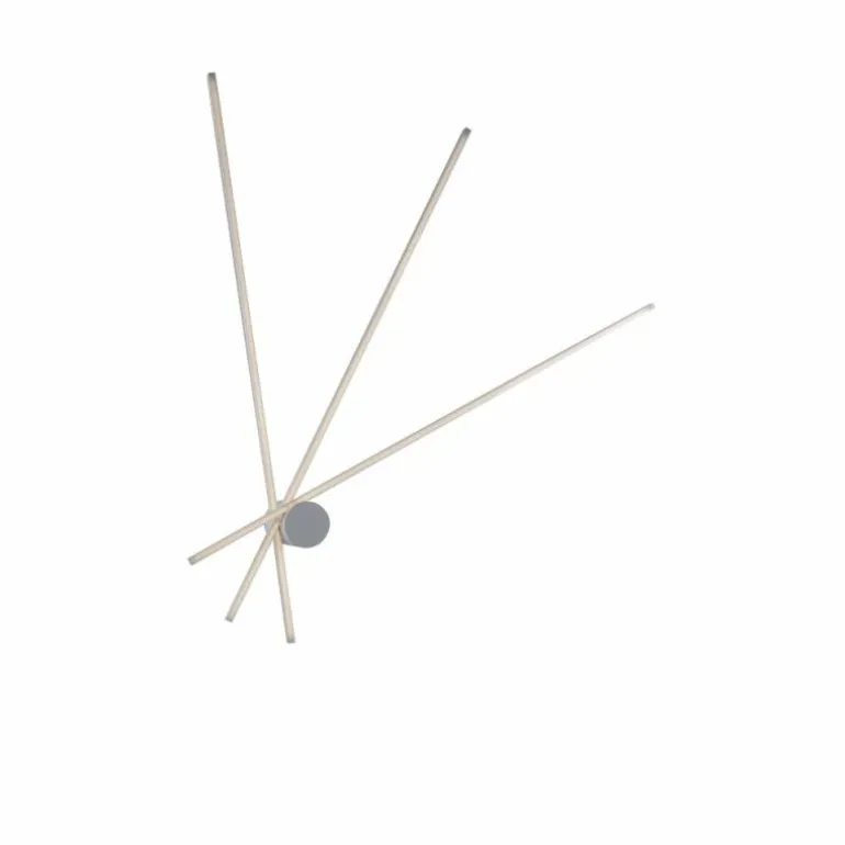 Plafonnier Lutec SHANGHAI LED Blanc, 3 lumières