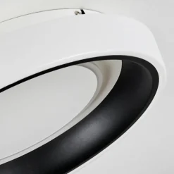 Plafonnier Mackay LED Blanc, 1 lumière, Télécommandes