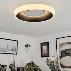 Plafonnier Mackay LED Blanc, 1 lumière, Télécommandes