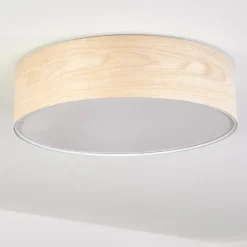 Plafonnier Magdalena Écru, Blanc, 2 lumières