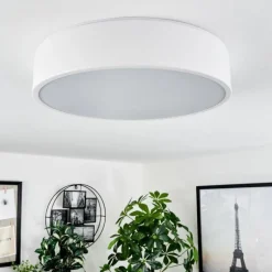 Plafonnier Maho LED Blanc, 1 lumière