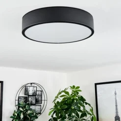 Plafonnier Maho LED Noir, 1 lumière