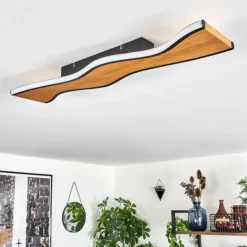 Plafonnier Malling LED Écru, Noir, Blanc, 1 lumière