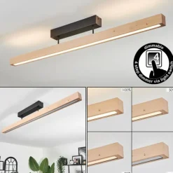 Plafonnier Mansupa LED Écru, Noir, 3 lumières