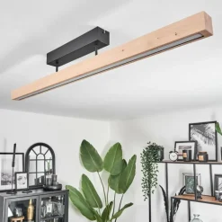 Plafonnier Mansupa LED Écru, Noir, 3 lumières