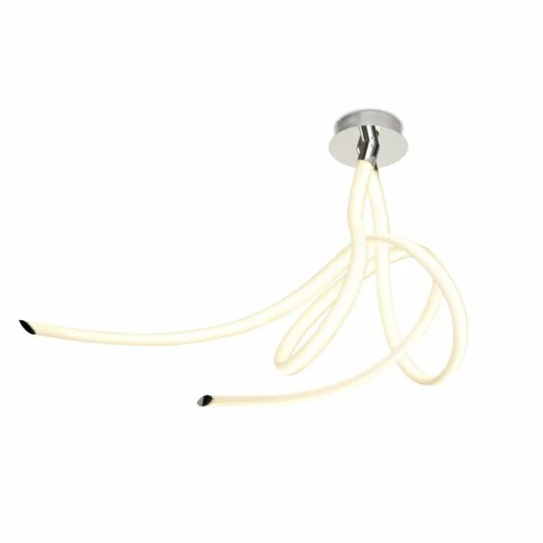 Plafonnier Mantra ARMONIA LED Chrome, Blanc, 1 lumière